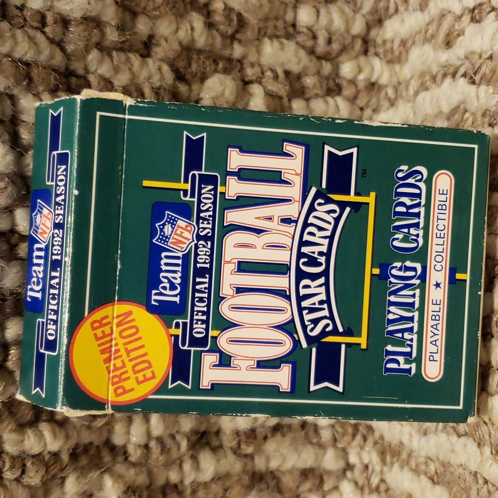 Team NFL 1992 Season deck of cards